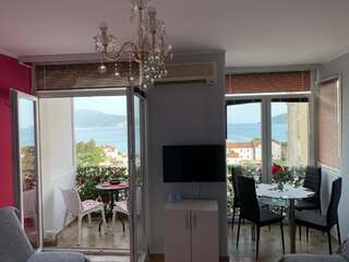 Апартаменты Sea Apartment Igalo Херцег-Нови Апартаменты-студио с видом на море-5